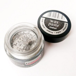 Πατίνα Wax paste Metallic 20ml Pentart – Silver